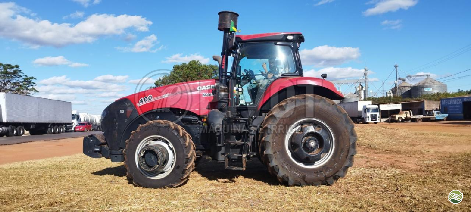 TRATOR CASE MAGNUM 400 Tração 4x4 Pivot Máquinas - Case  GOIANIA GOIAS GO
